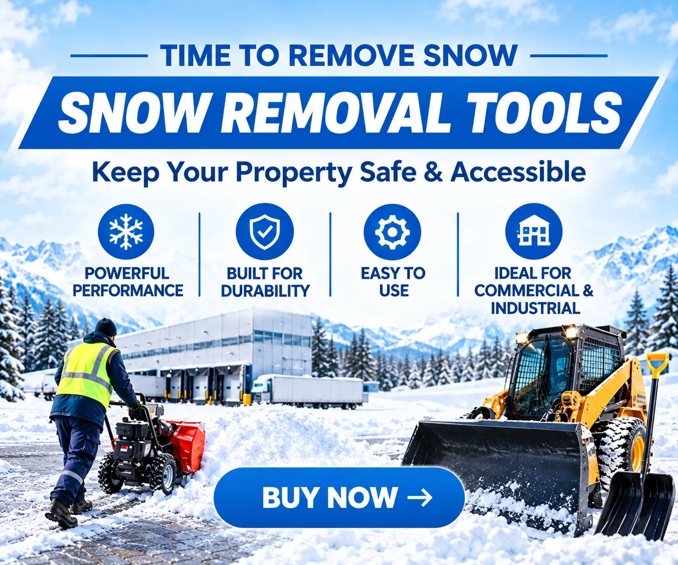 Amazon Affiliates snow removal
