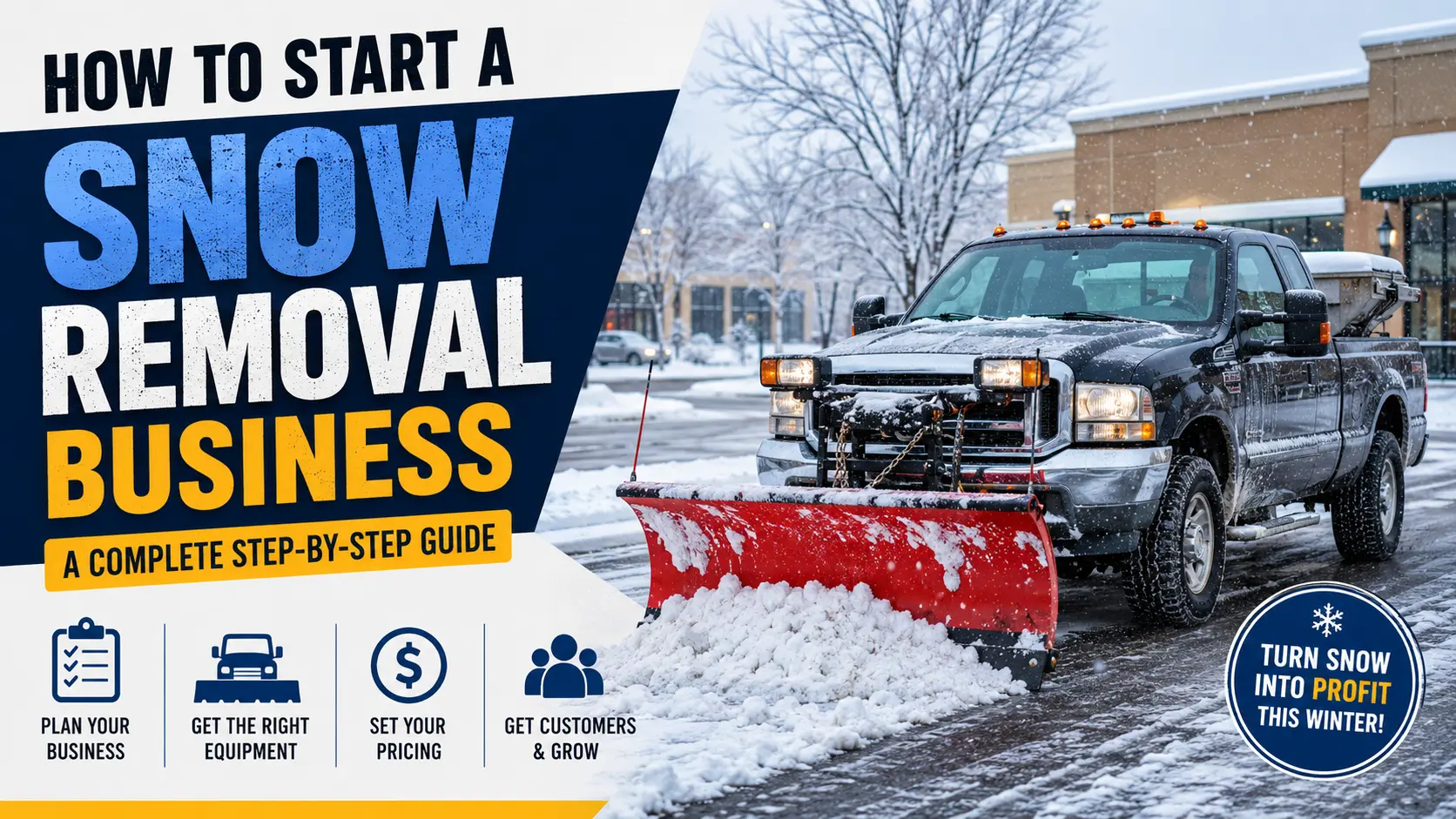 How to Start a Snow Removal Business: A Complete Step-by-Step Guide